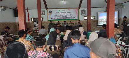 Desa Jajar Gelar Musyawarah Desa Penyusunan RPJMDes 2025-2027